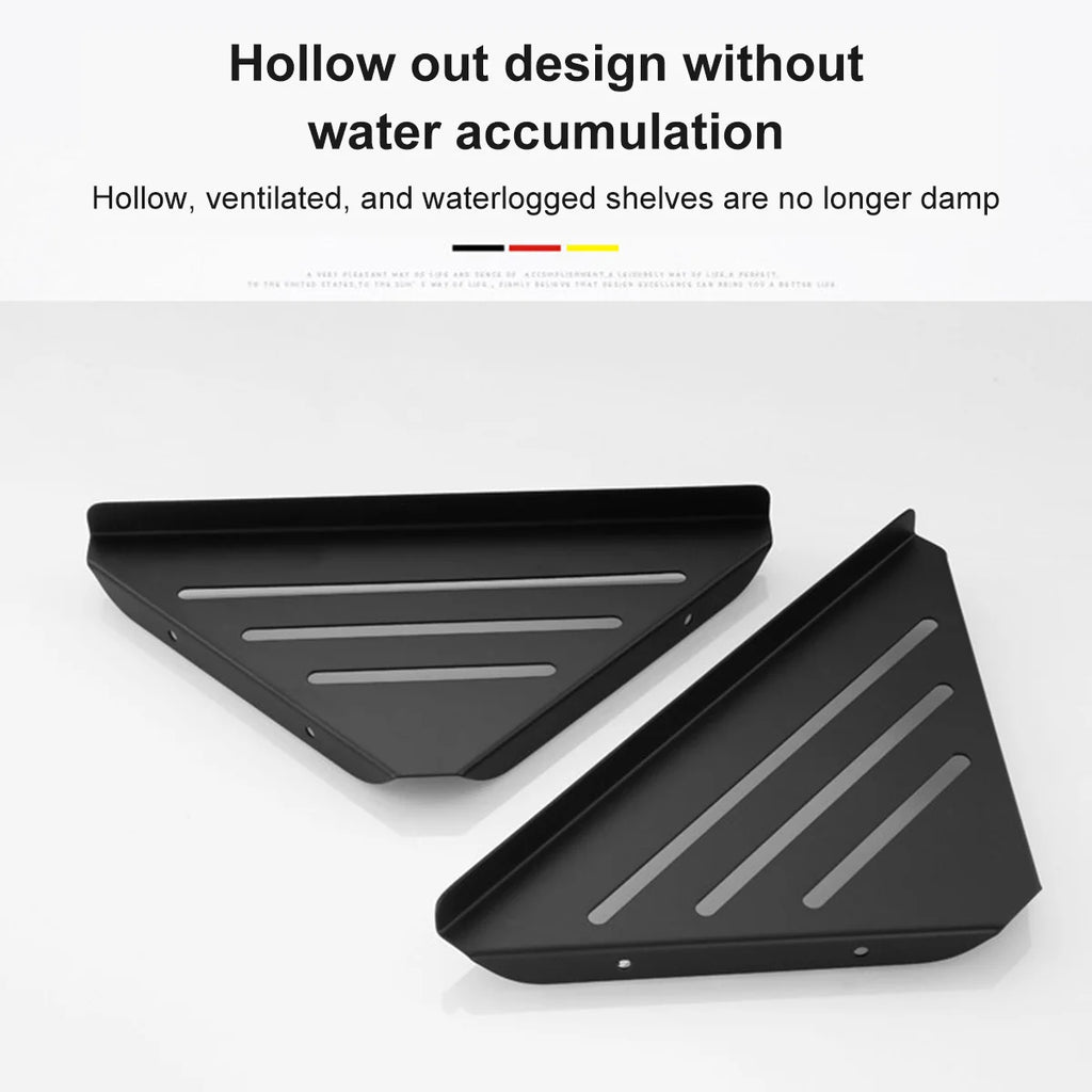 Bathroom Shelf Corner Shower Shelf No Drilling 304 Stainless Steel,