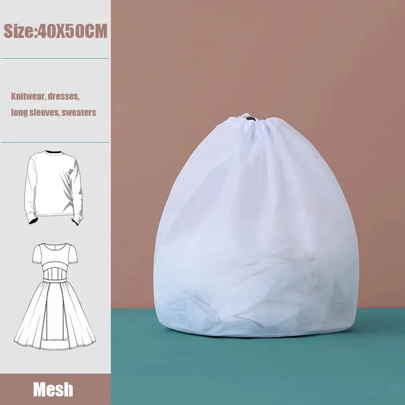 Drawstring Mesh Laundry Bags™