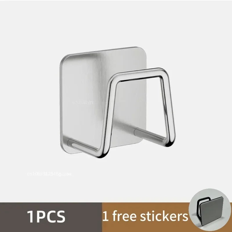 1/3/6pcs Stainless Steel Sink Sponge Rack For Sponge™