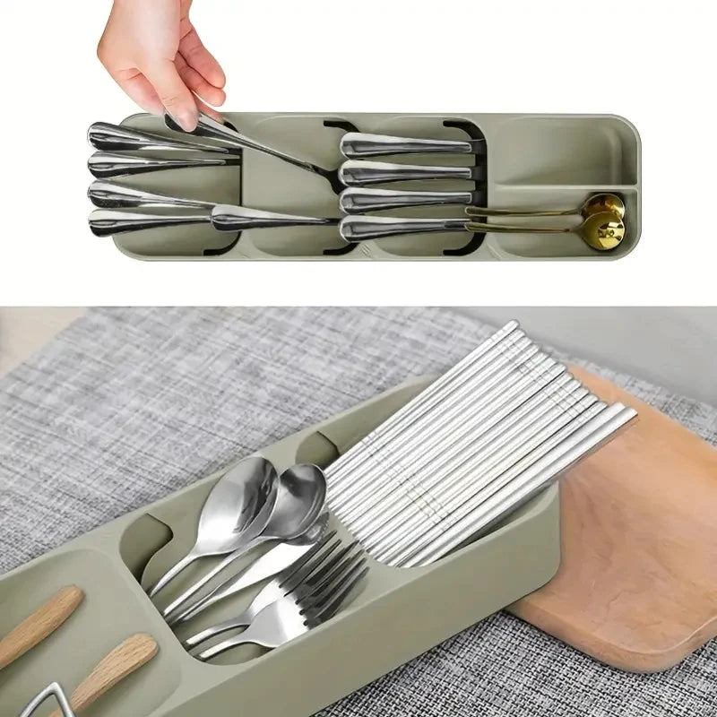 Multi-purpose Cutlery Storage Tray™