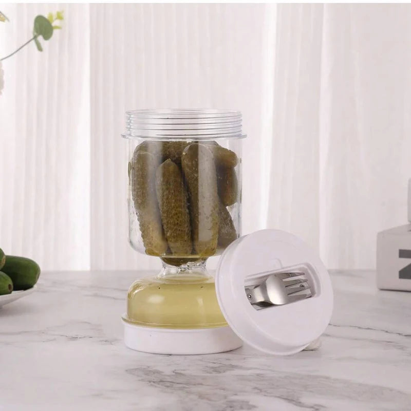 Pickles Jar Dry and Wet Dispenser Food™