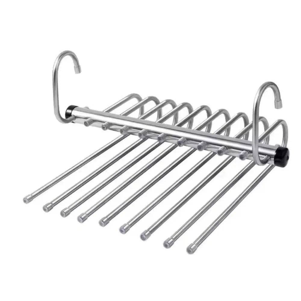 Folding Pants Hangers Multi-Layer Stainless Steel™