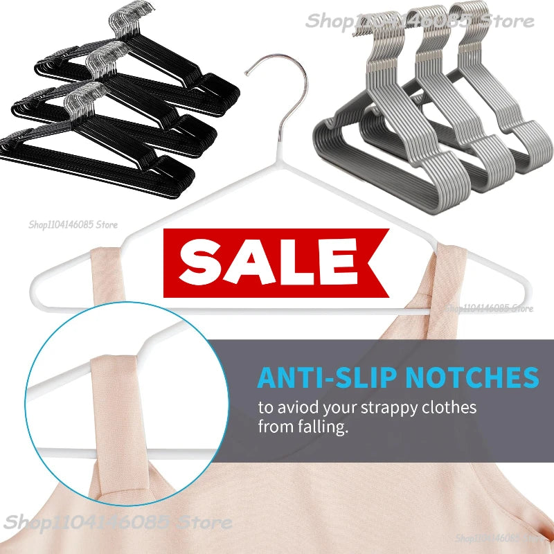 10pcs Metal Traceless No-slip Clothes Hangers™