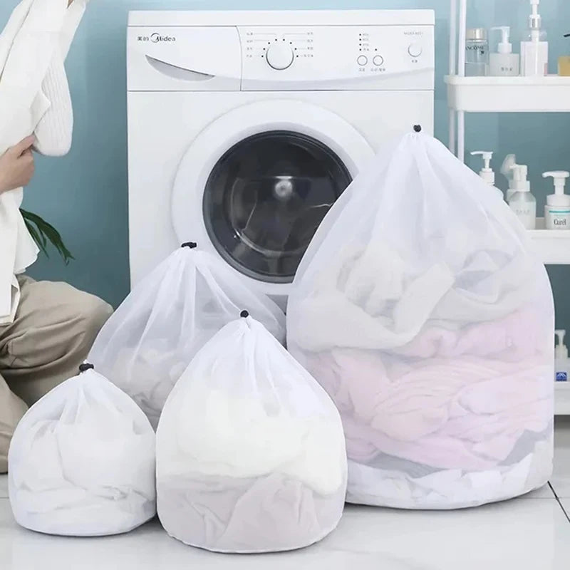 Drawstring Mesh Laundry Bags™